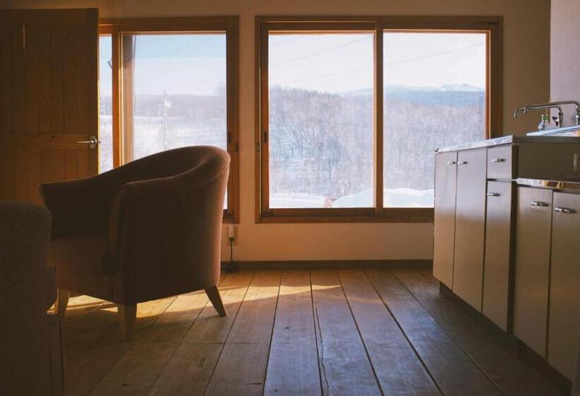 带观景的标准间, Margo S Garden Farmstay, Kiroro