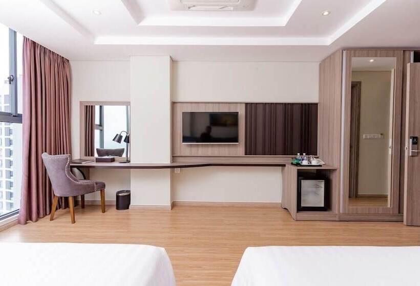 اتاق استاندارد با چشم‌انداز دریا, Areca Hotel Nha Trang