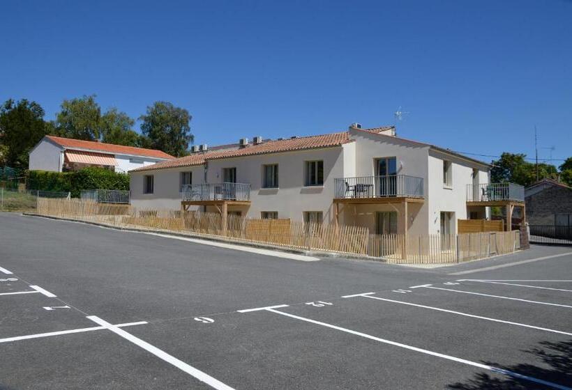 Апартаменты 1 Спальня с Террасой, Le Clos Des Thermes De Jonzac