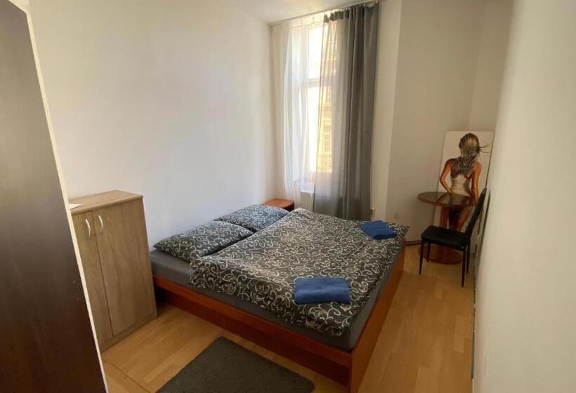 اتاق پایه با سرویس بهداشتی مشترک, U Betty   Ostrava Centrum