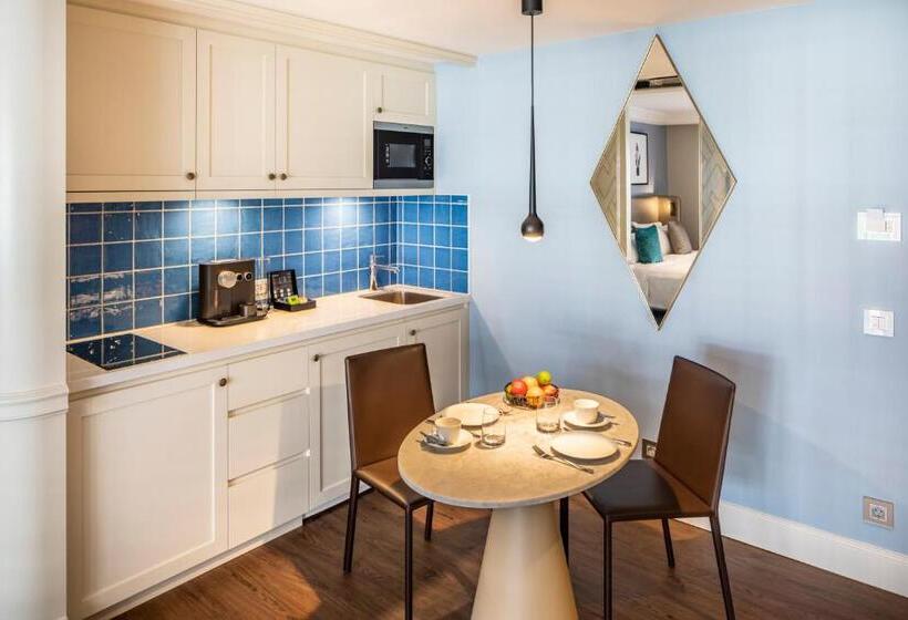 带1个卧室的豪华公寓, Fraser Suites Hamburg