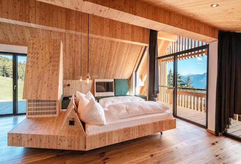 Люкс с Террасой, Oberhauser Hütte Rodenecker   Lüsner Alm