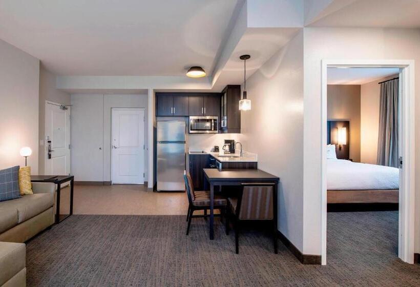 带大床的套房, Residence Inn By Marriott Winnipeg