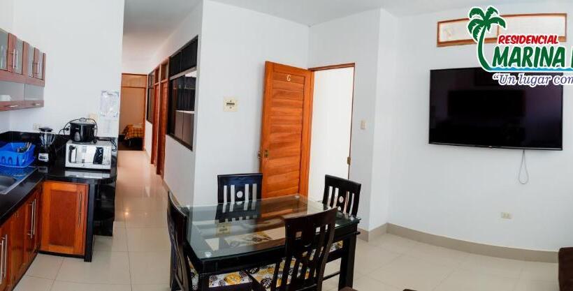 침실 3개 아파트, Residencial Marina House