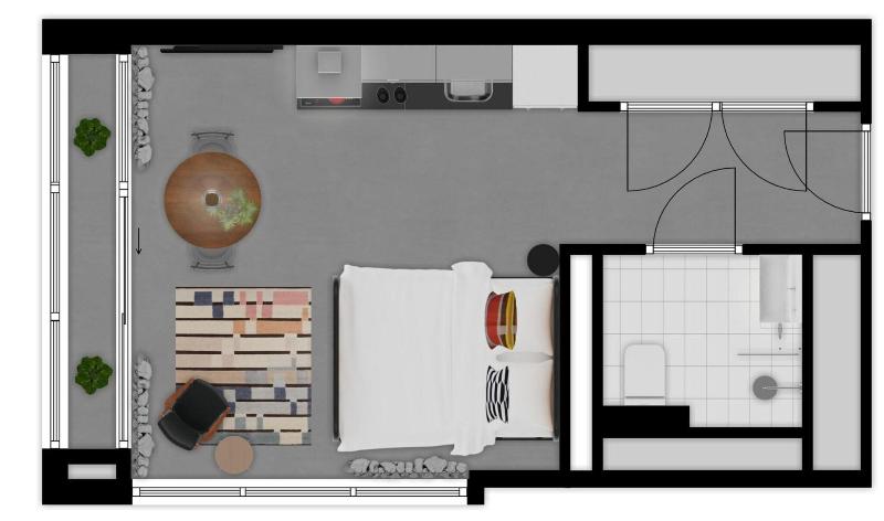 غرفة قياسية, 24guesthouse Jeonju