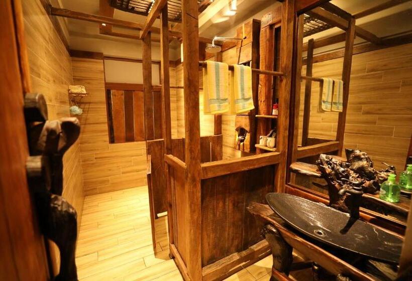اتاق استاندارد با چشم‌انداز باغ, Yunlu Lianxin Guesthouse