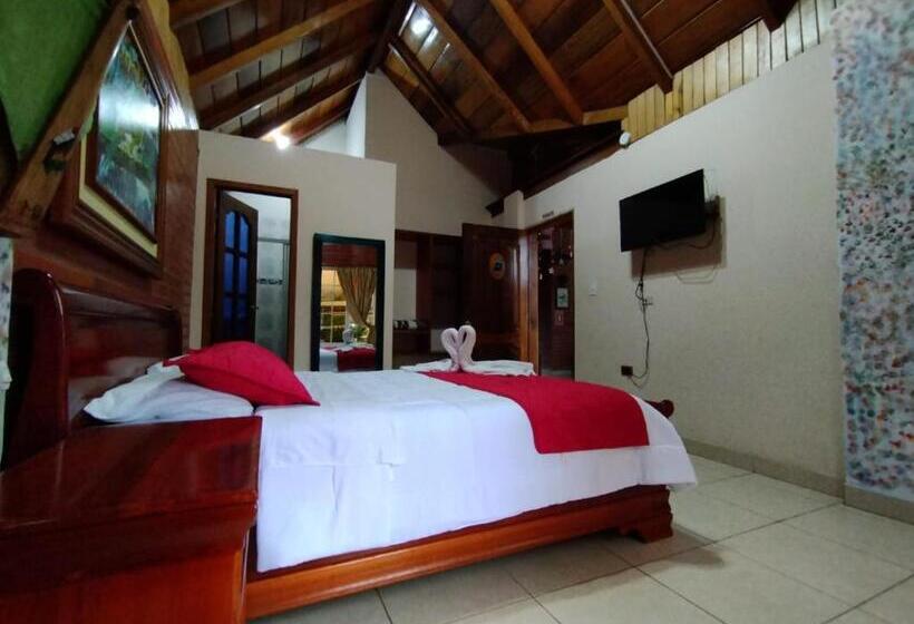 스탠다드 룸 킹사이즈 침대, Hostal Casa Cultural Mindo