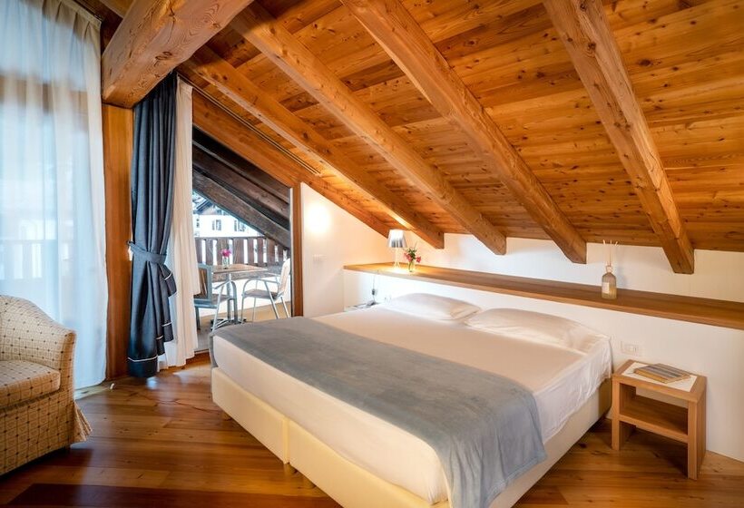 디럭스 자쿠지룸, Albergo Palazzo Lodron Bertelli