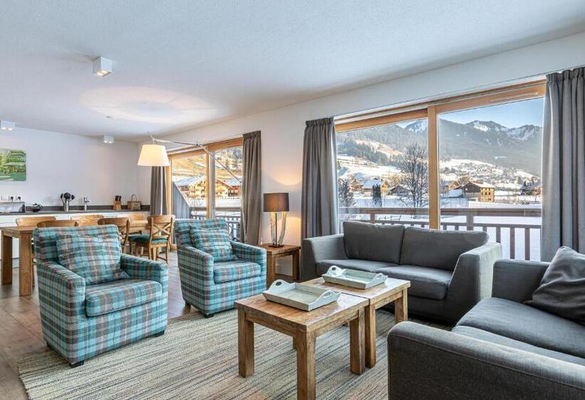 Апартаменты 3 Спальни, Oasis Les Portes Du Soleil Mountain Resort
