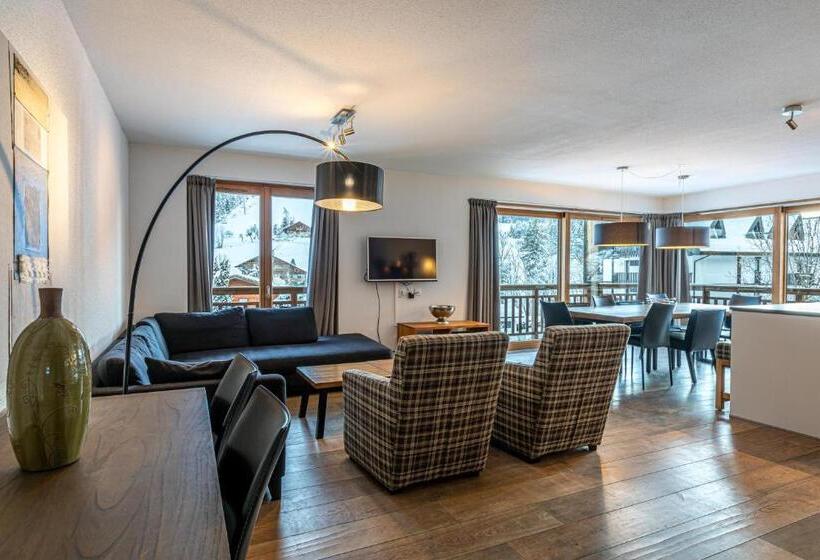 Апартаменты 4 Спальни, Oasis Les Portes Du Soleil Mountain Resort
