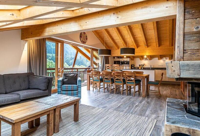 Апартаменты Пентхаус 1 Спальня, Oasis Les Portes Du Soleil Mountain Resort
