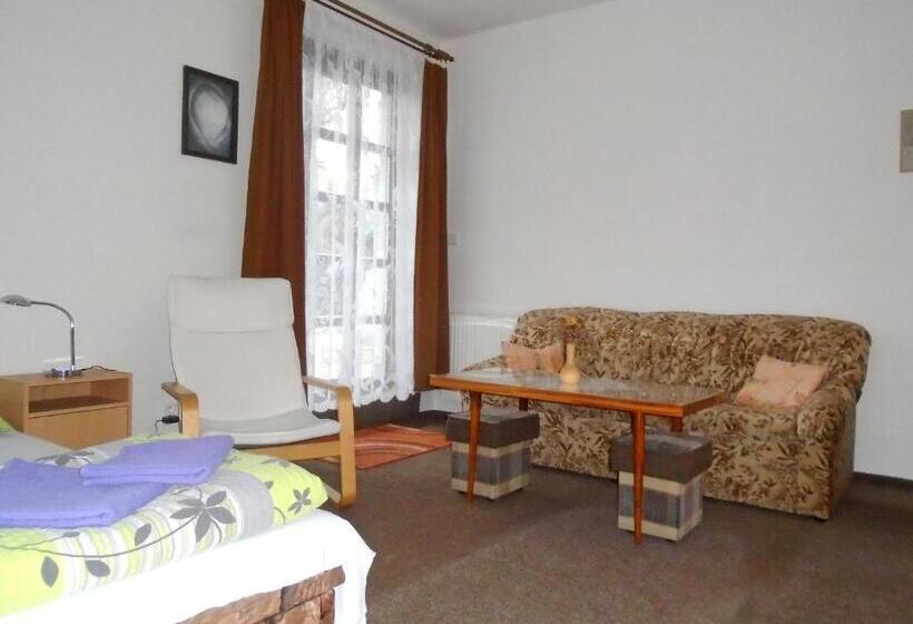 带露台的套间, Wellness Penzion Lázně Jablonec