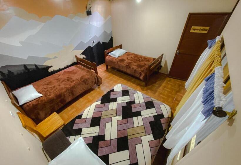 Quarto quádruplo Económico Casa de banho partilhada, Latacunga Hostel