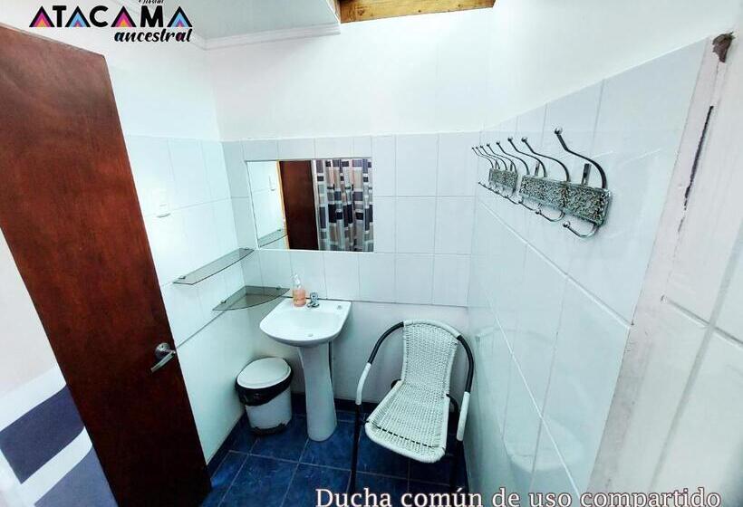اتاق استاندارد با سرویس بهداشتی مشترک, Hostal Atacama Ancestral