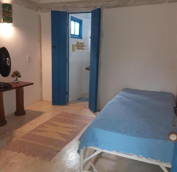 스탠다드 트리플 발코니 룸, Pousada Casa Da Praia Itaúnas