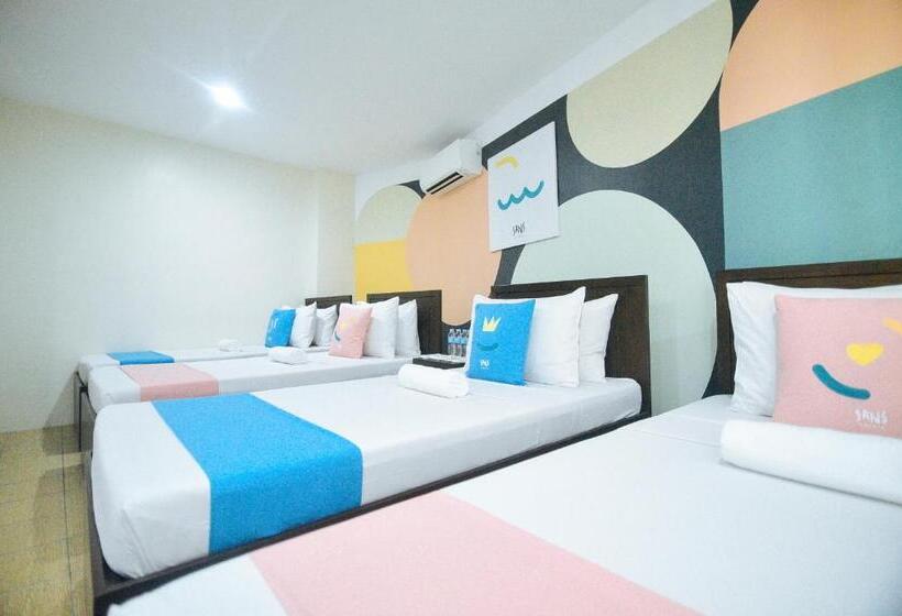 4인용 스탠다드 룸, Sans Hotel At Rana Cebu