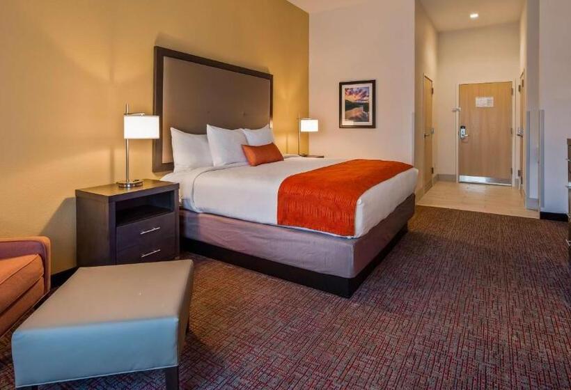 适合残疾人士使用的带超级大床的标准间, Best Western Plus Elizabethtown Inn & Suites